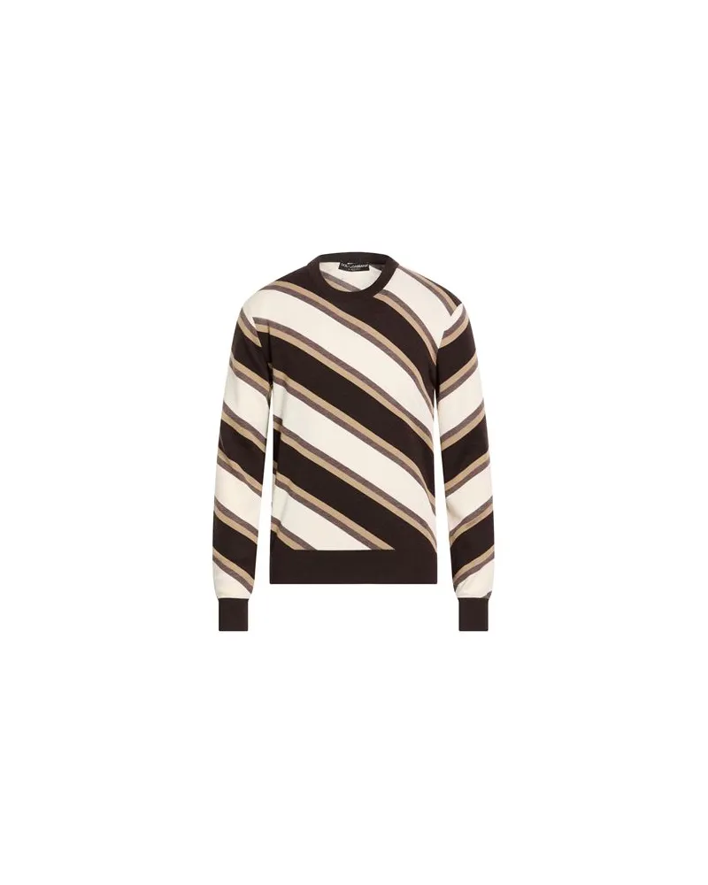 Dolce & Gabbana STRICKWAREN - Pulloverauf YOOX.COM Dunkelbraun