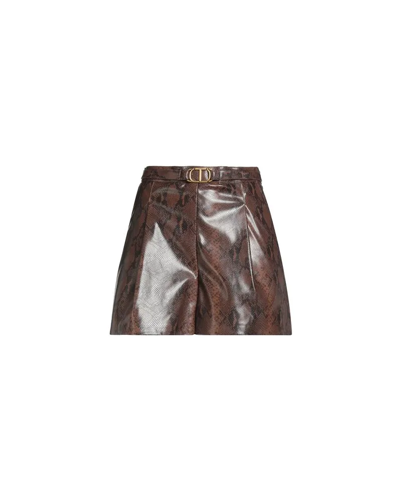 Twin-Set HOSEN & RÖCKE - Shorts & Bermudashortsauf YOOX.COM Braun