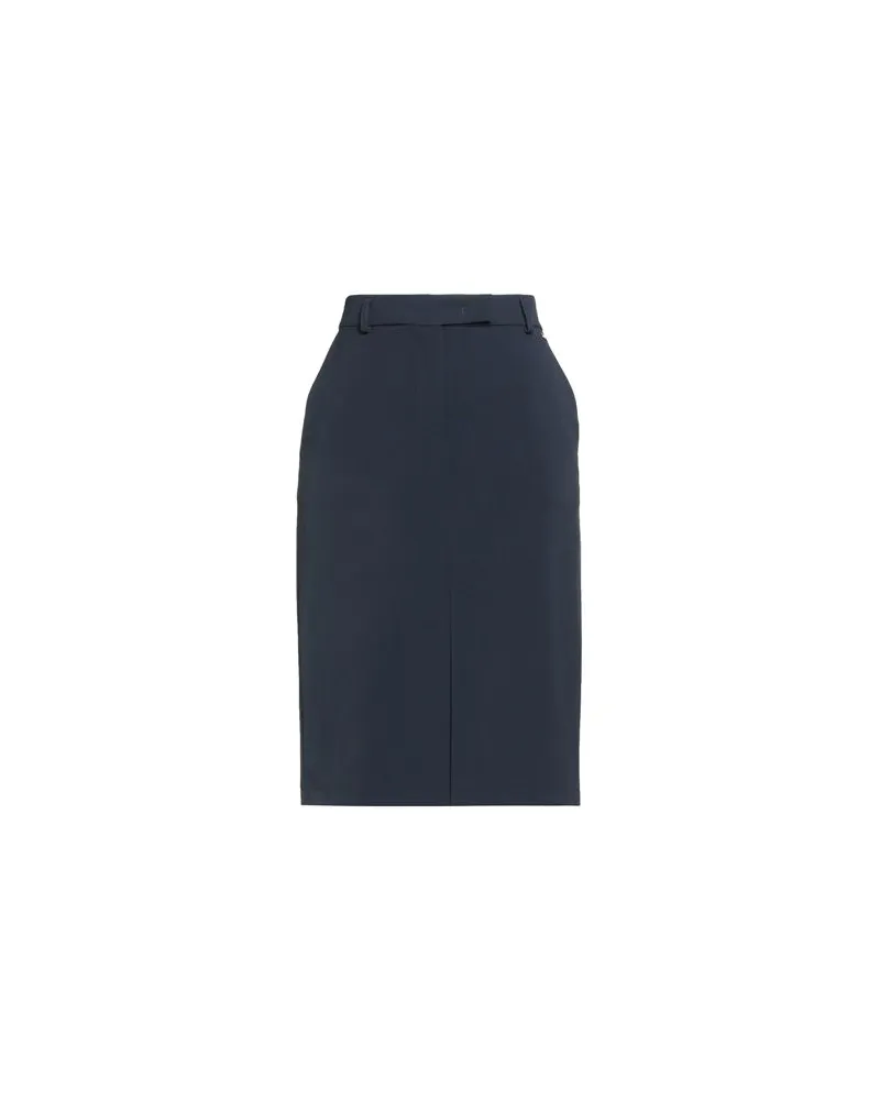 Kaos HOSEN & RÖCKE - Midi-Röckeauf YOOX.COM Nachtblau
