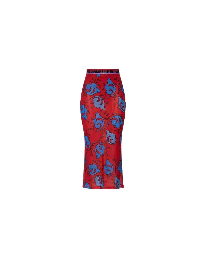 Versace Jeans HOSEN & RÖCKE - Midi-Röckeauf YOOX.COM Rot
