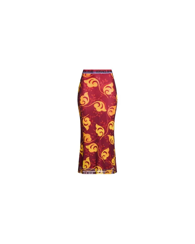 Versace Jeans HOSEN & RÖCKE - Midi-Röckeauf YOOX.COM Bordeaux
