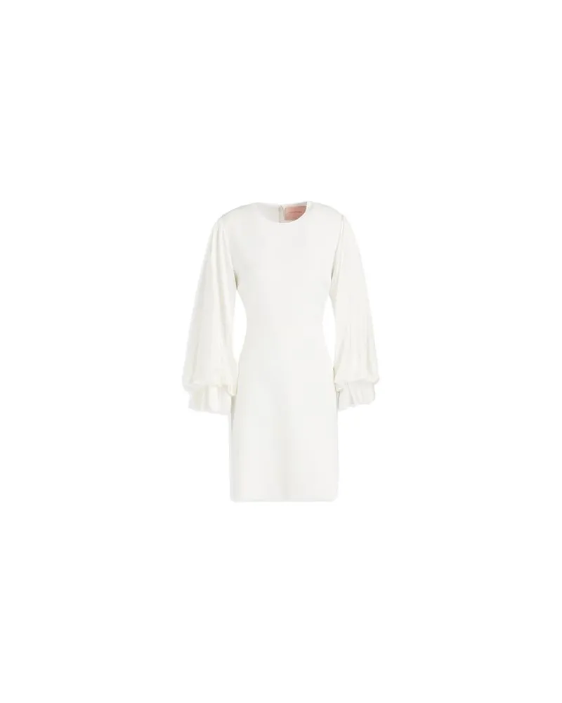 Roksanda Ilincic KLEIDER - Mini-Kleiderauf YOOX.COM Elfenbein