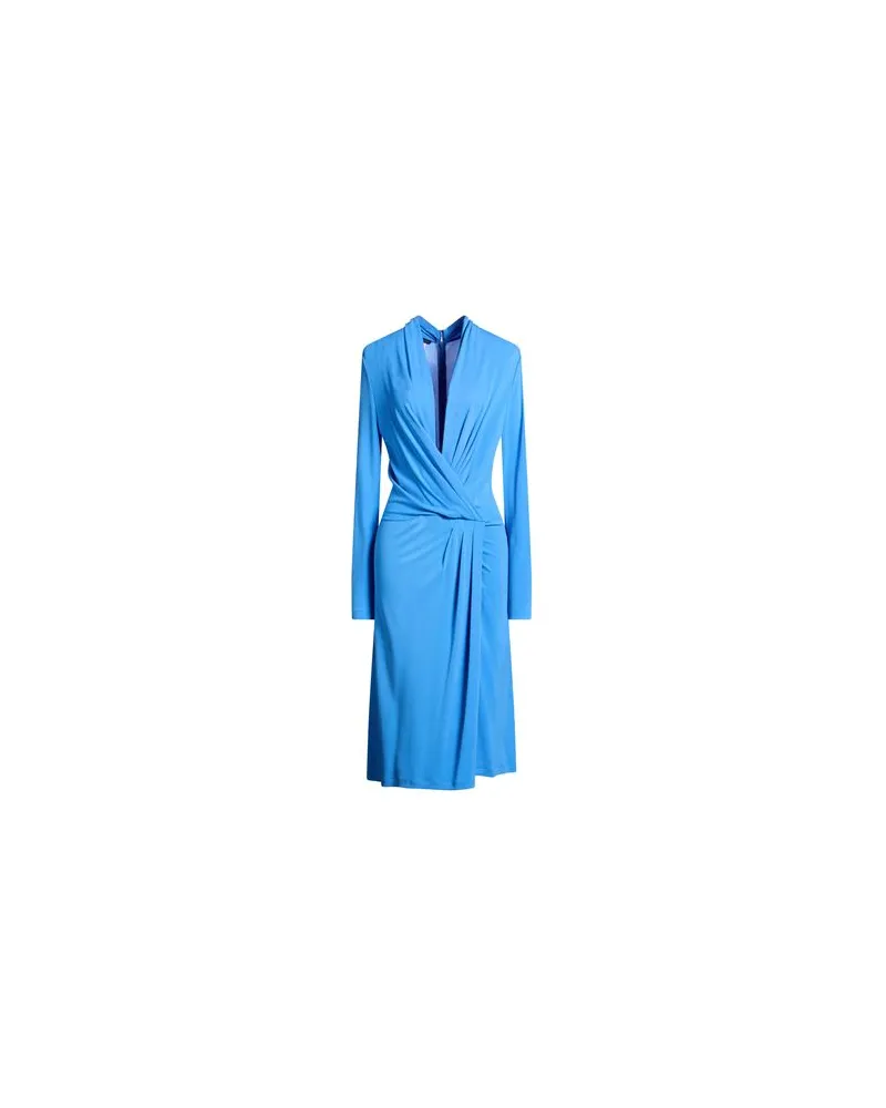 Alberta Ferretti KLEIDER - Midi-Kleiderauf YOOX.COM Azurblau