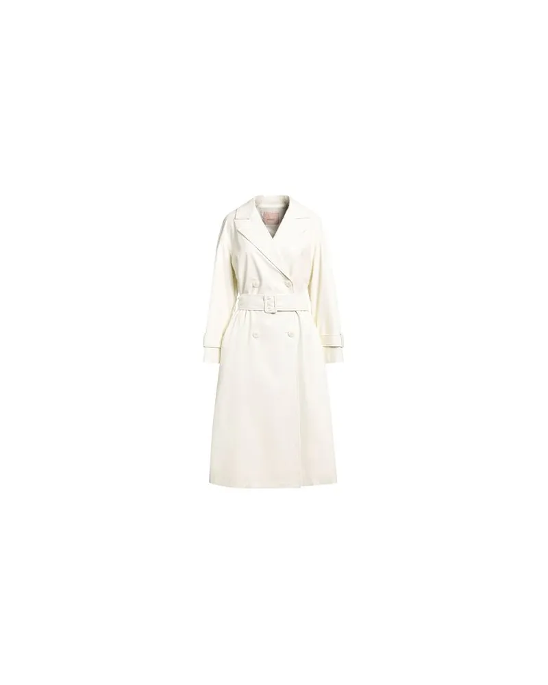 Twin-Set JACKEN & MÄNTEL - Jacken, Mäntel & Trenchcoatsauf YOOX.COM Elfenbein