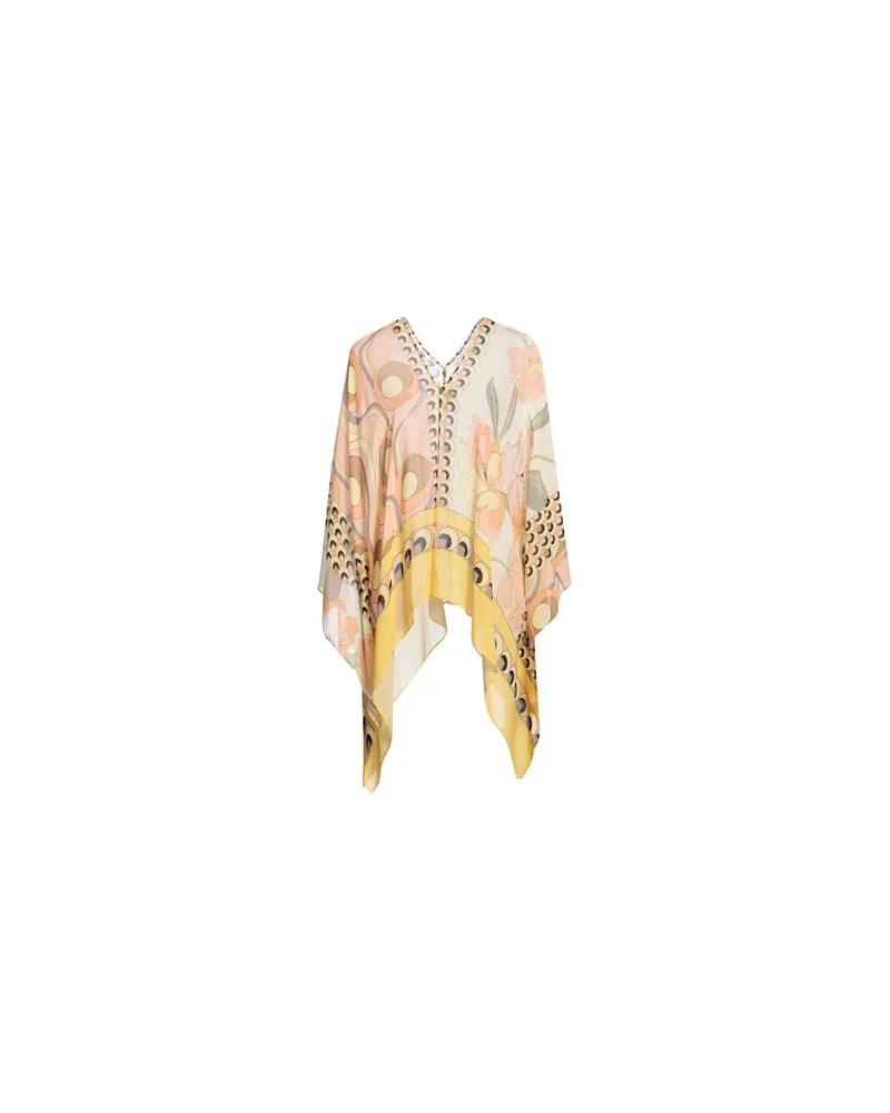 Clips JACKEN & MÄNTEL - Capesauf YOOX.COM Pastellgelb