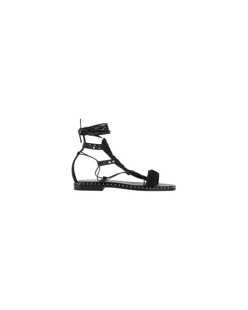 ash SCHUHE - Sandalenauf YOOX.COM Schwarz