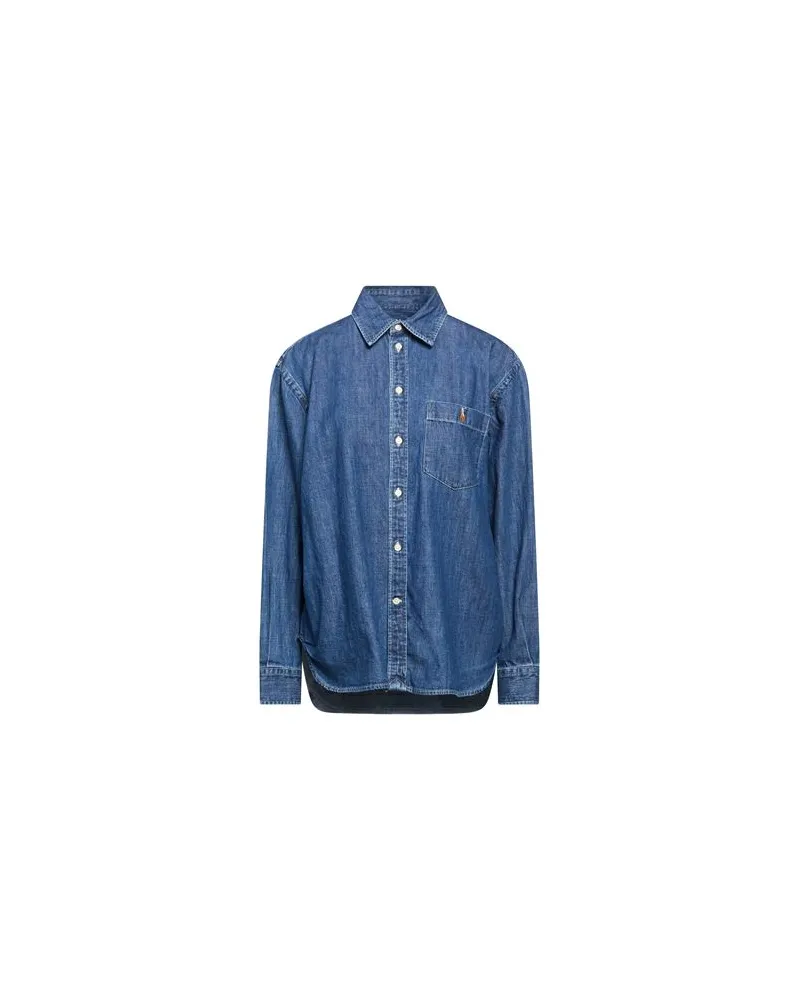 Ralph Lauren TOPS - Hemdenauf YOOX.COM Blau