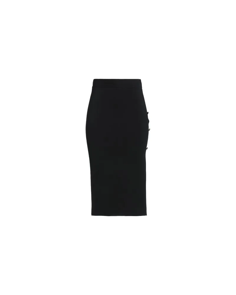 Versace Jeans HOSEN & RÖCKE - Midi-Röckeauf YOOX.COM Schwarz
