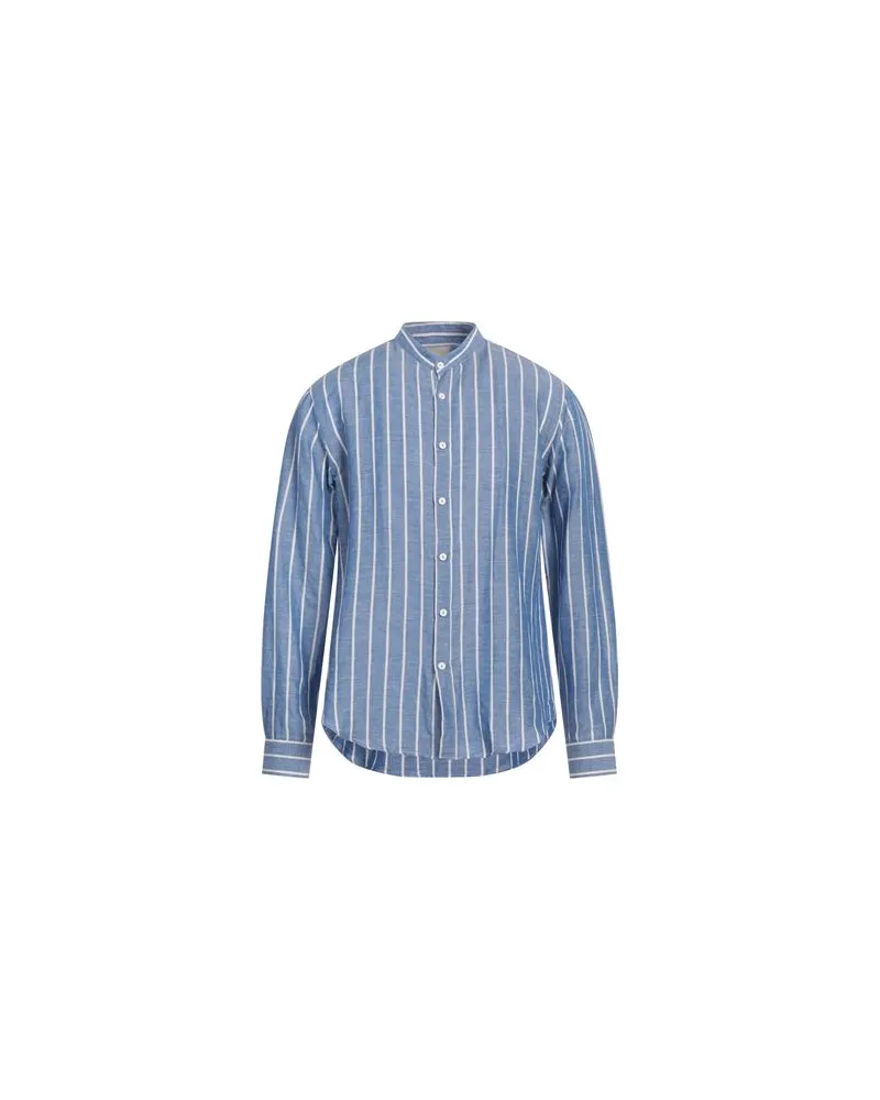 AT.P.CO TOPS - Hemdenauf YOOX.COM Azurblau