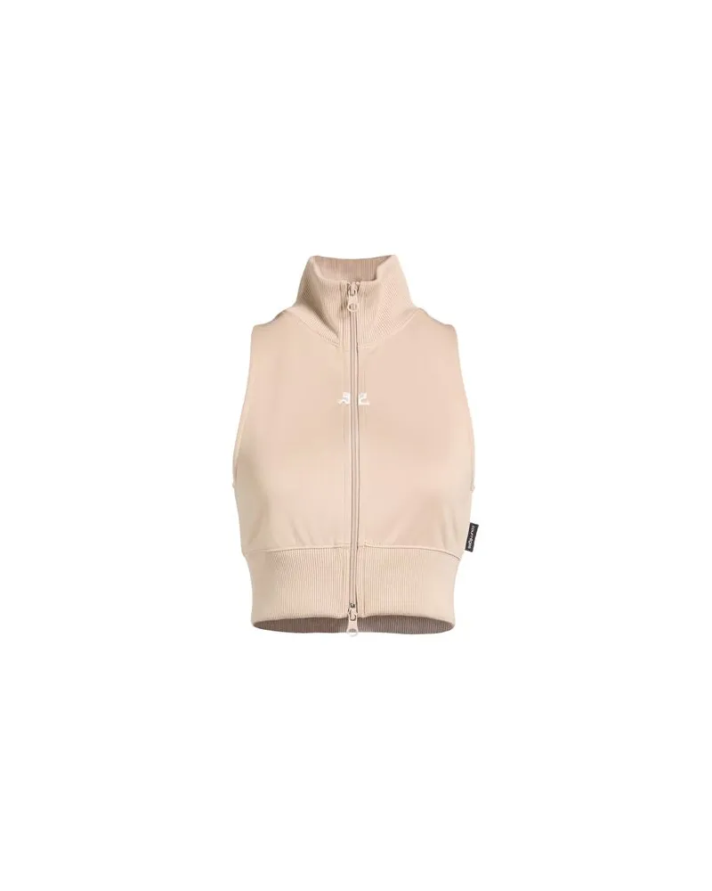 Courrèges TOPS - Sweatshirtsauf YOOX.COM Beige