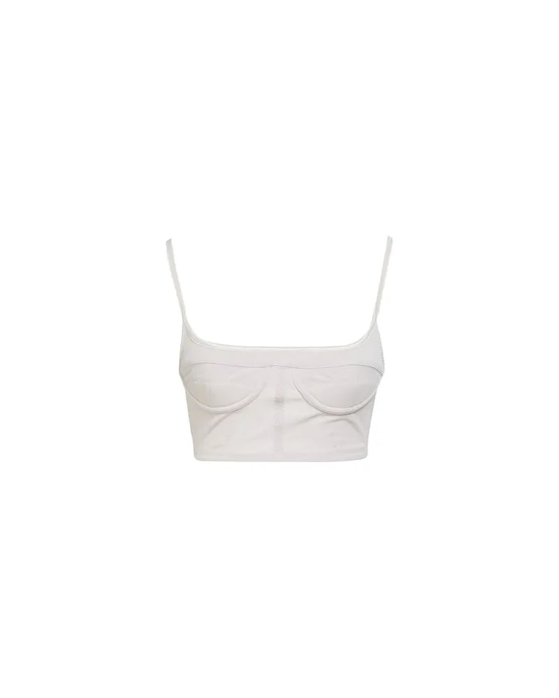 Jacquemus TOPS - Topsauf YOOX.COM Hellgrau