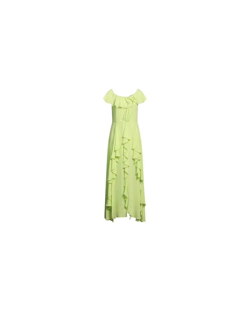 Hanita KLEIDER - Maxi-Kleiderauf YOOX.COM Limettengrün