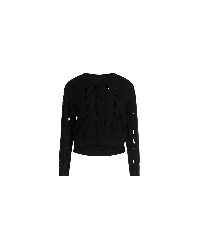 Alpha Studio STRICKWAREN - Pulloverauf YOOX.COM Schwarz