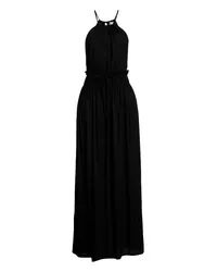 Attic and Barn Maxi-Kleid Schwarz