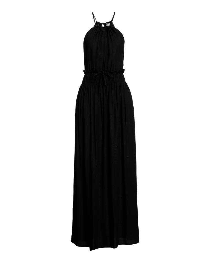 Attic and Barn Maxi-Kleid Schwarz