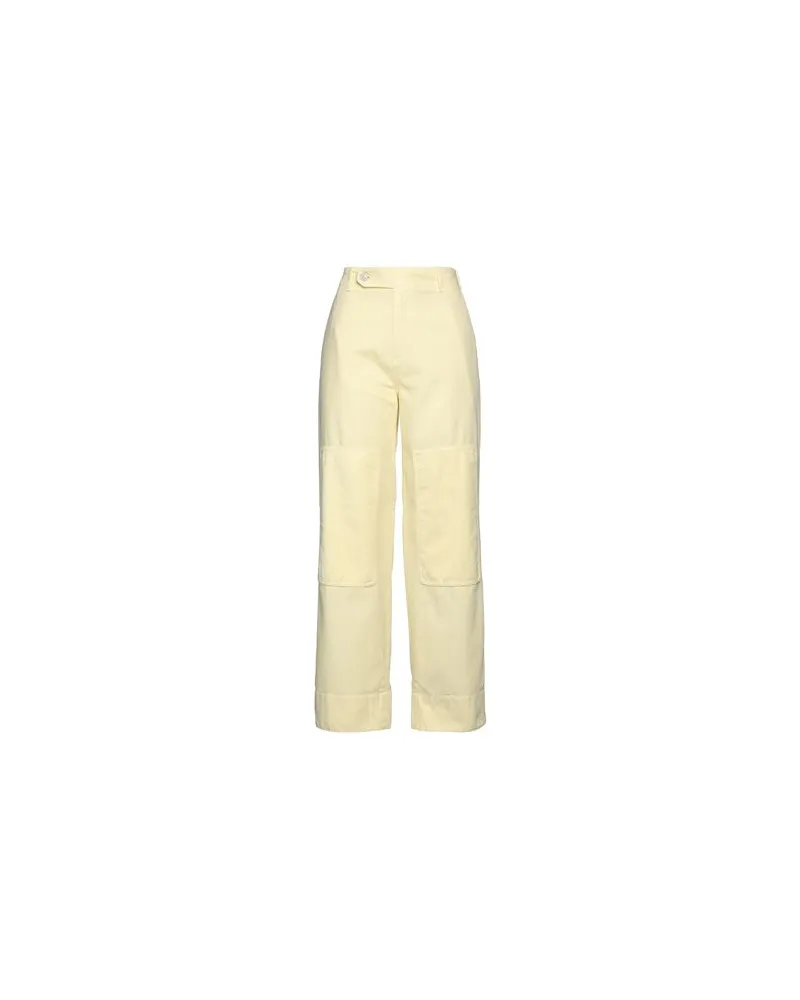 Kenzo HOSEN & RÖCKE - Hosenauf YOOX.COM Pastellgelb