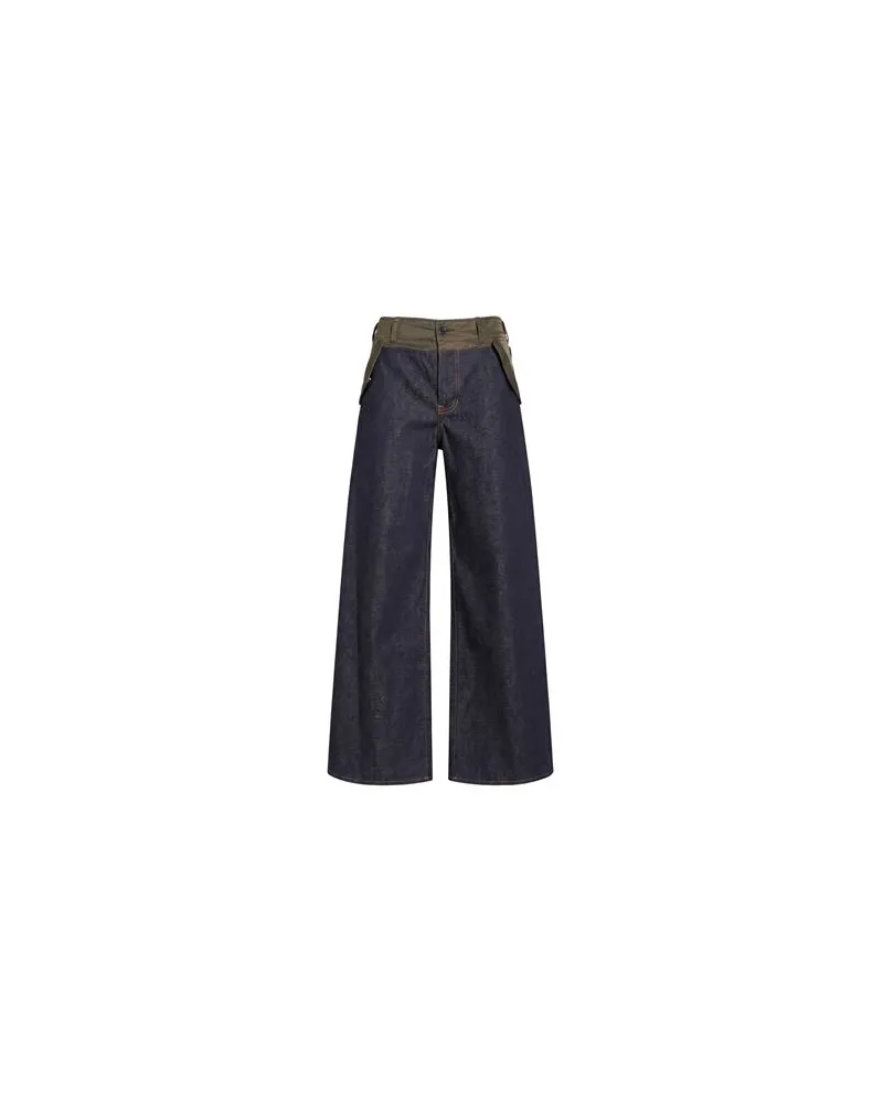 Sacai HOSEN & RÖCKE - Jeanshosenauf YOOX.COM Blau