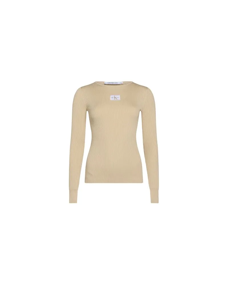 Calvin Klein STRICKWAREN - Pulloverauf YOOX.COM Khaki