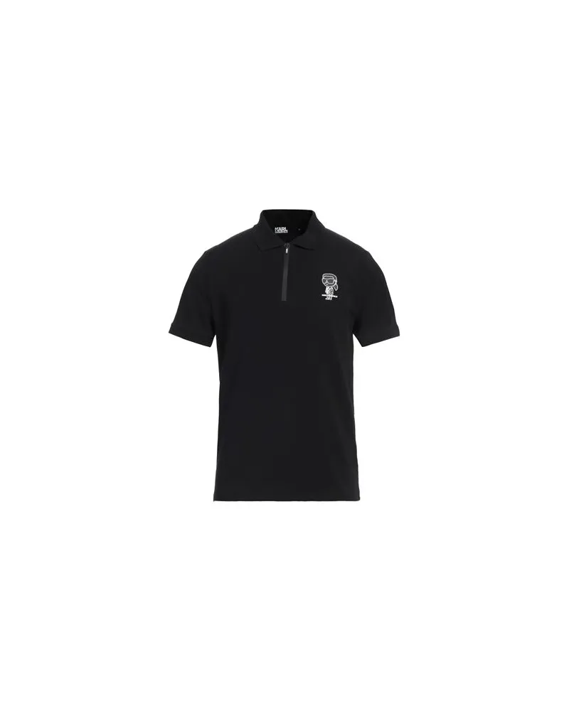 Karl Lagerfeld TOPS - Poloshirtsauf YOOX.COM Schwarz