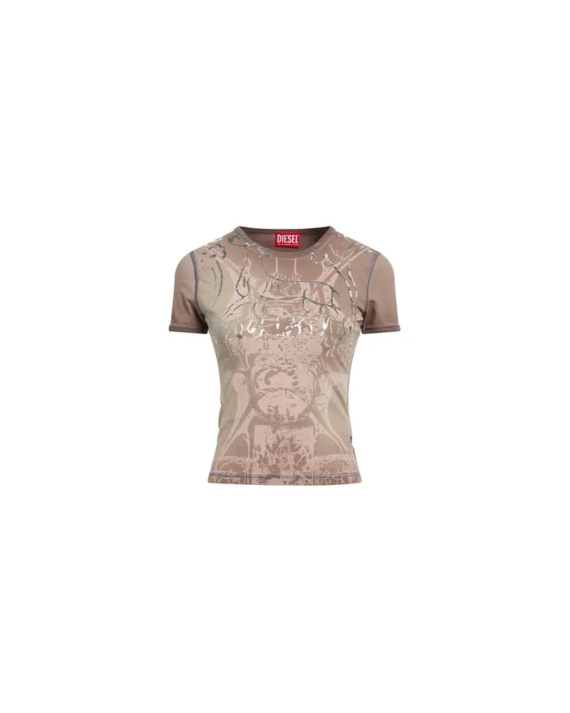 Diesel TOPS - T-shirtsauf YOOX.COM Maulwurfsgrau