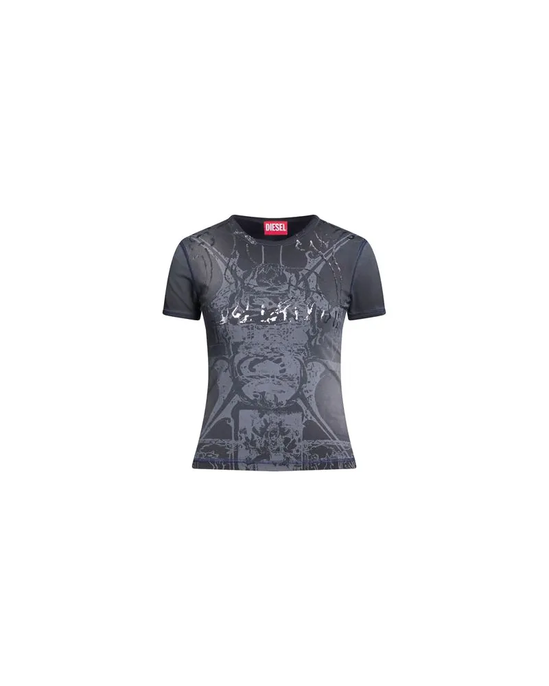 Diesel TOPS - T-shirtsauf YOOX.COM Braungrau