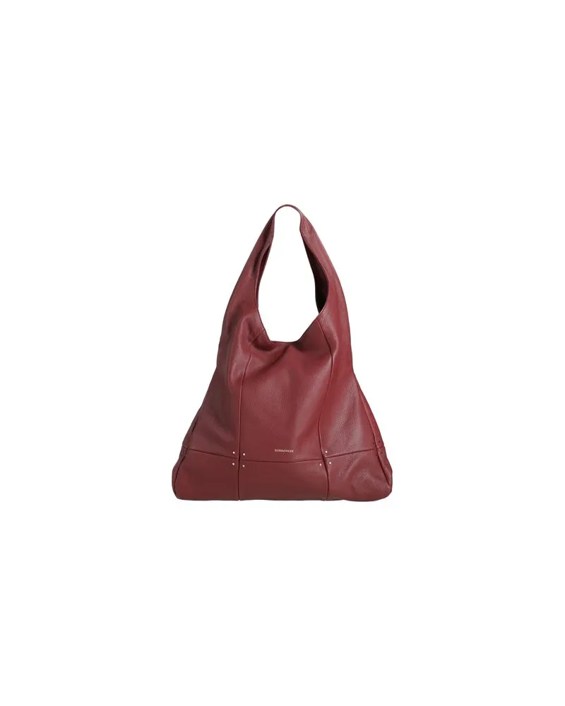 Borbonese TASCHEN - Schultertaschenauf YOOX.COM Bordeaux