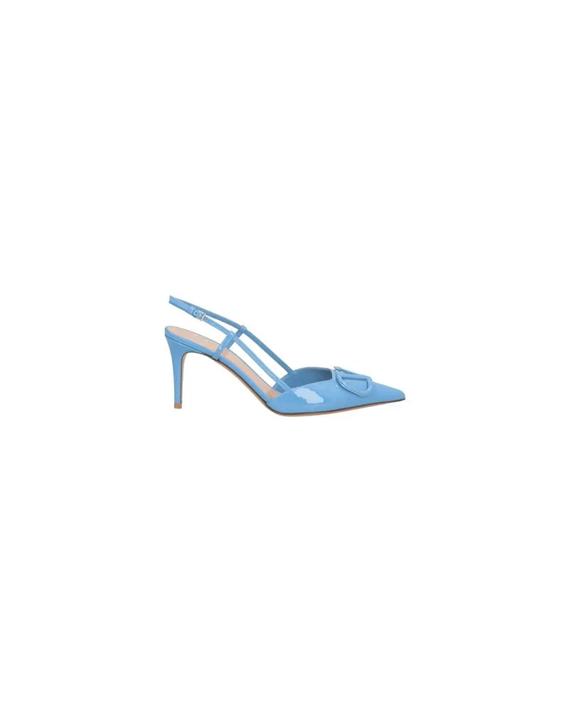 Valentino Garavani SCHUHE - Pumpsauf YOOX.COM Taubenblau