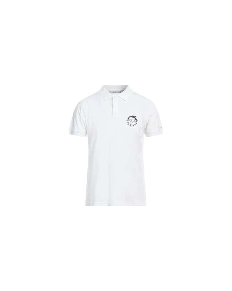 Trussardi TOPS - Poloshirtsauf YOOX.COM Weiß