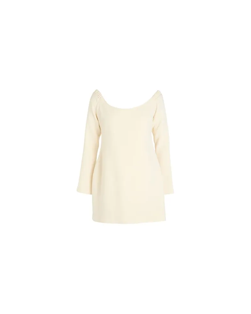 KHAITE KLEIDER - Mini-Kleiderauf YOOX.COM Cremeweiß