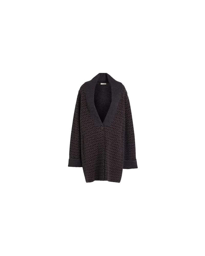 SIYU STRICKWAREN - Strickjackenauf YOOX.COM Grau