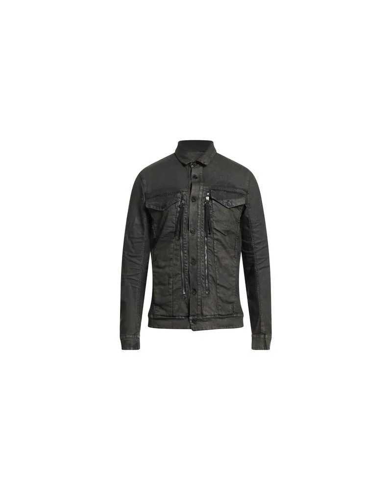 Masnada JACKEN & MÄNTEL - Jeansjacken/Mäntelauf YOOX.COM Dunkelgrün