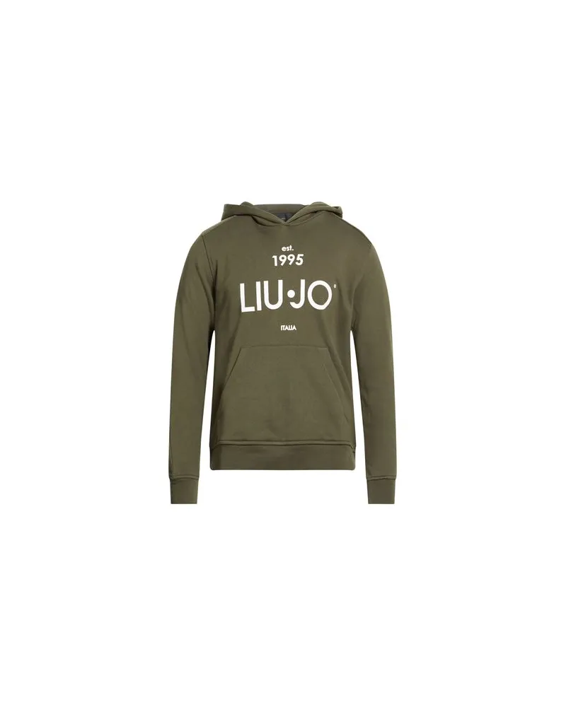 Liu Jo TOPS - Sweatshirtsauf YOOX.COM Militärgrün