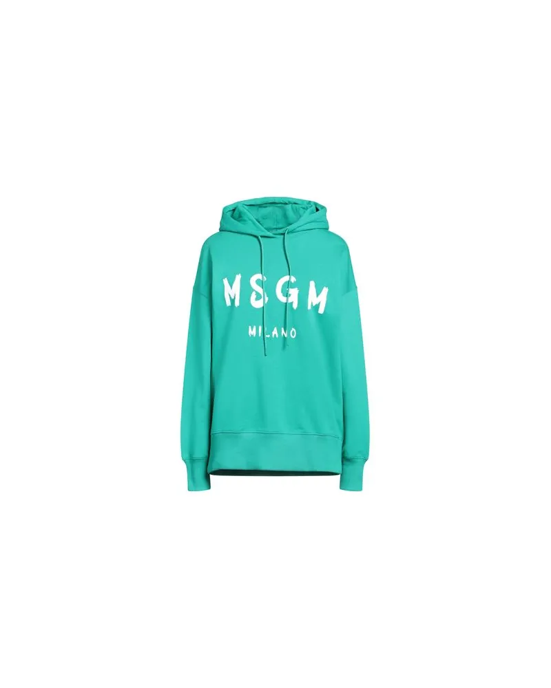 MSGM TOPS - Sweatshirtsauf YOOX.COM Grün