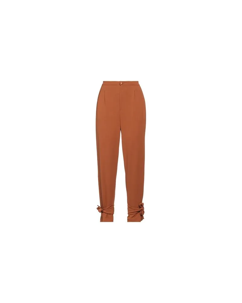 Boutique de la Femme HOSEN & RÖCKE - Hosenauf YOOX.COM Braun