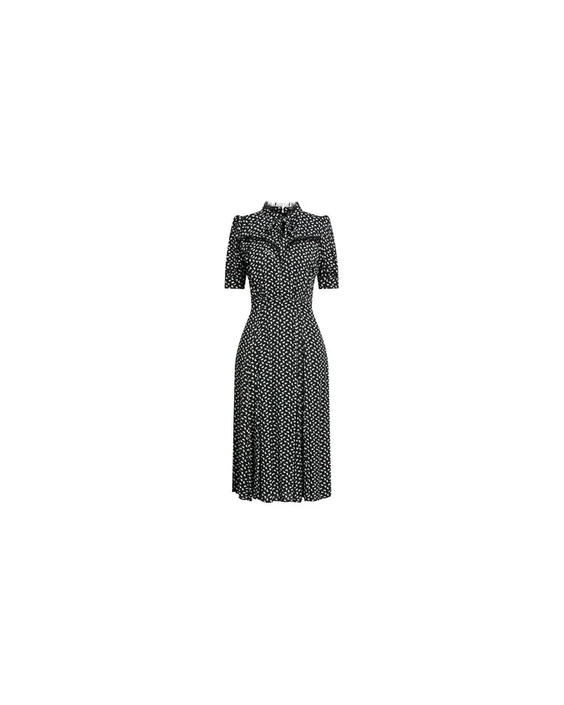 Elisabetta Franchi KLEIDER - Midi-Kleiderauf YOOX.COM Schwarz