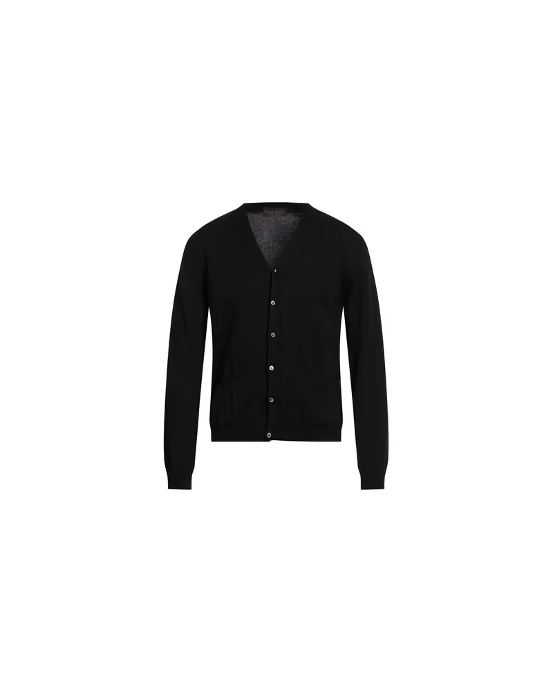 Fabrizio del Carlo STRICKWAREN - Strickjackenauf YOOX.COM Schwarz