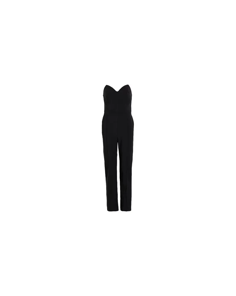 Elisabetta Franchi OVERALLS - Jumpsuitsauf YOOX.COM Schwarz