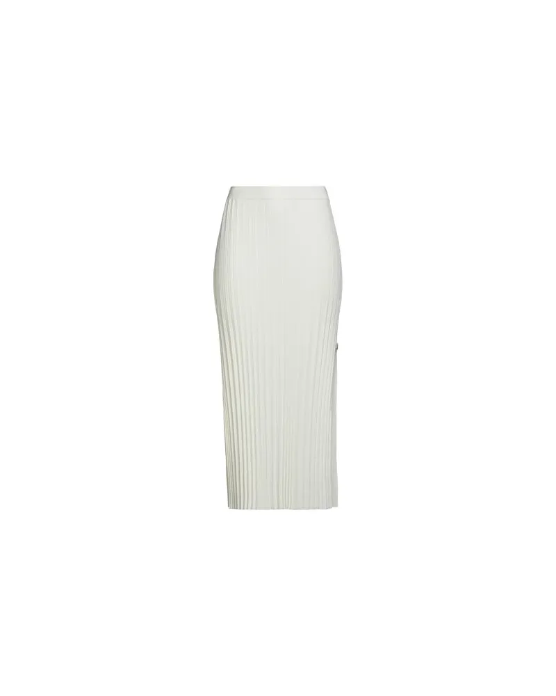 Twin-Set U&B - HOSEN & RÖCKE - Midi-Röckeauf YOOX.COM Cremeweiß