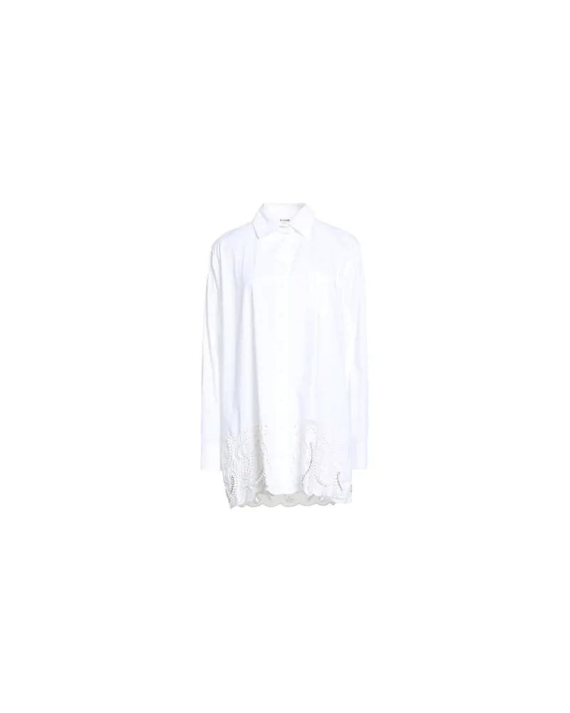 Blumarine TOPS - Hemdenauf YOOX.COM Weiß