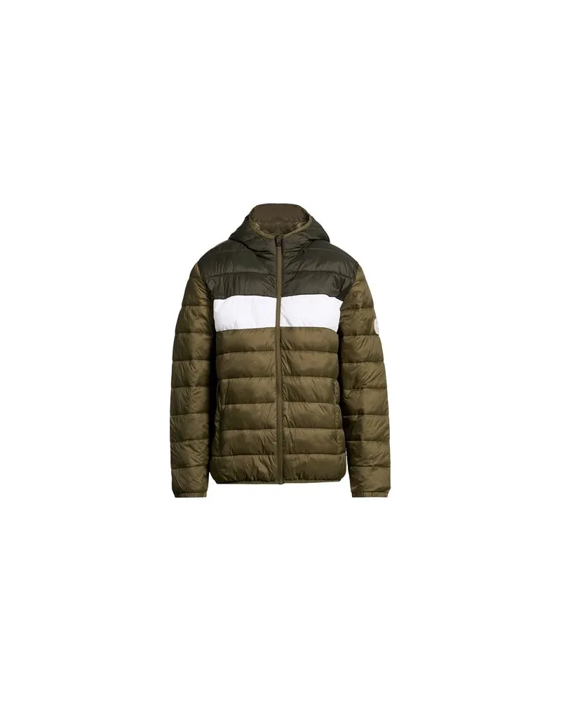 Jack & Jones JACKEN & MÄNTEL - Pufferjacken & Daunenjackenauf YOOX.COM Militärgrün