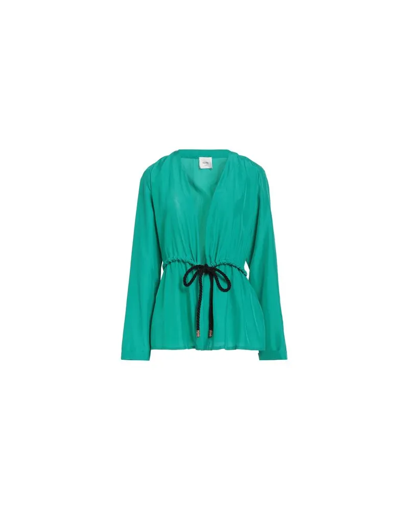 ALYSI CRÈME - TOPS - Hemdenauf YOOX.COM Grün