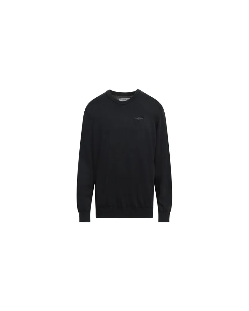 Aeronautica Militare STRICKWAREN - Pulloverauf YOOX.COM Schwarz