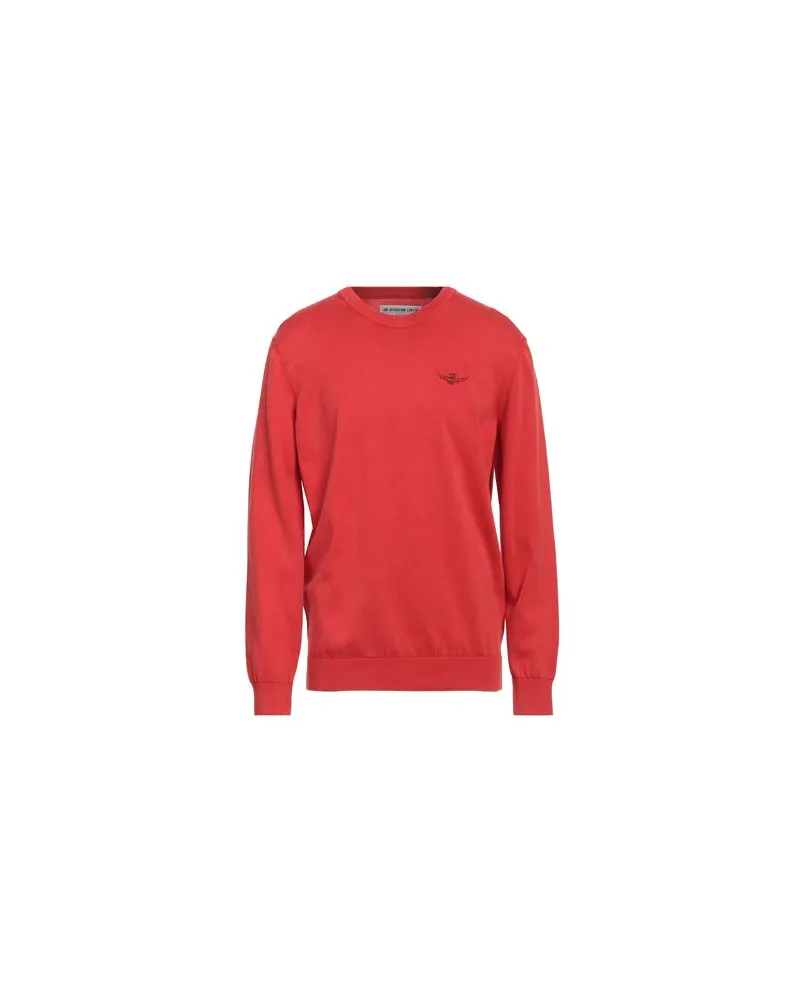 Aeronautica Militare STRICKWAREN - Pulloverauf YOOX.COM Tomatenrot