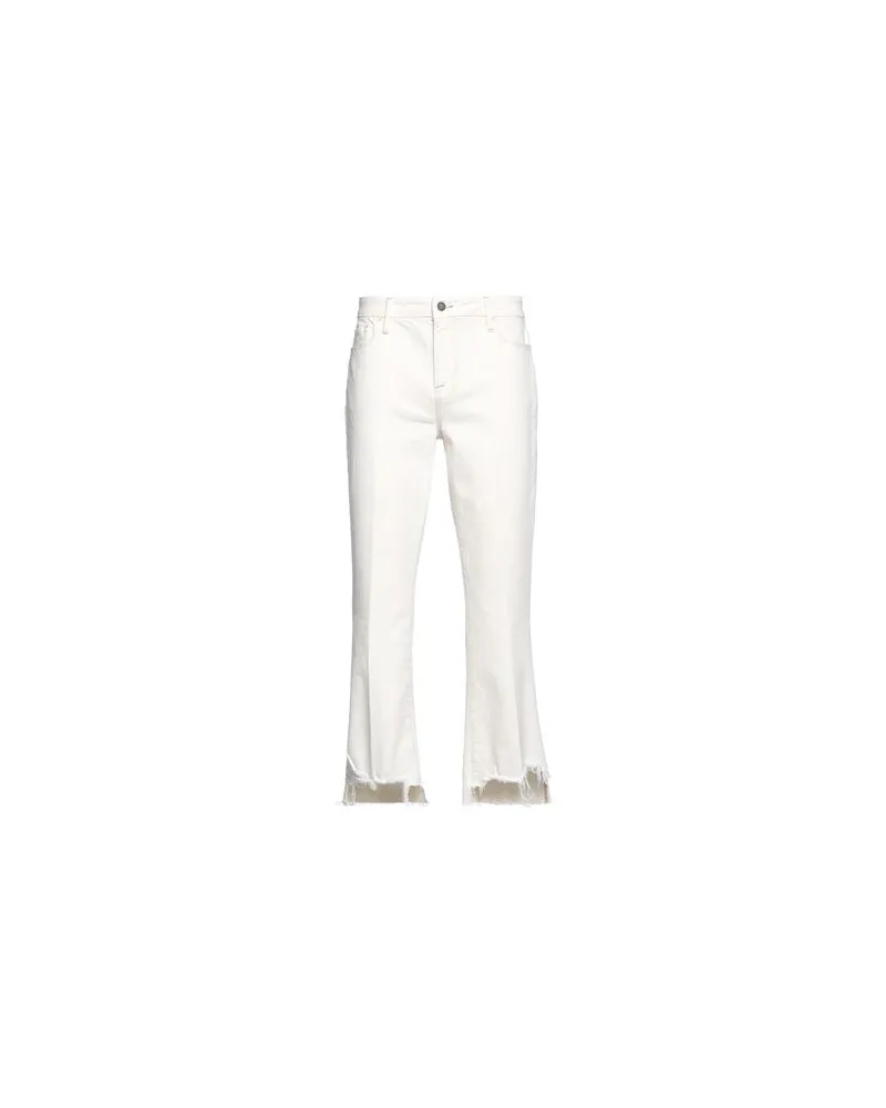 Frame Denim HOSEN & RÖCKE - Jeanshosenauf YOOX.COM Cremeweiß