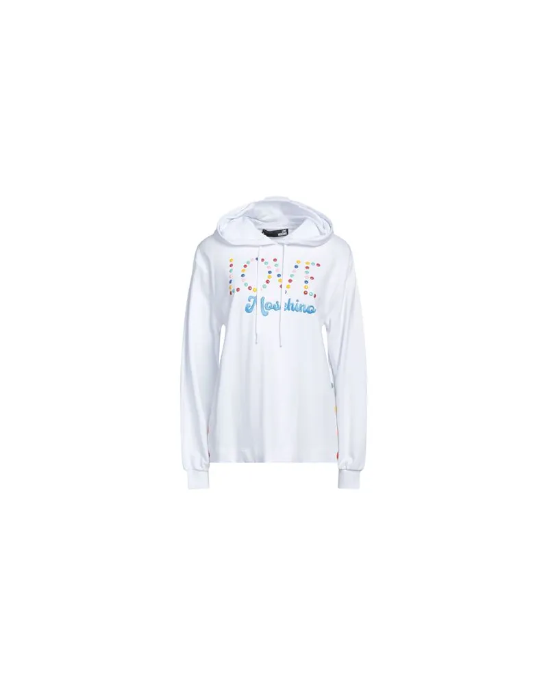 Moschino TOPS - Sweatshirtsauf YOOX.COM Weiß