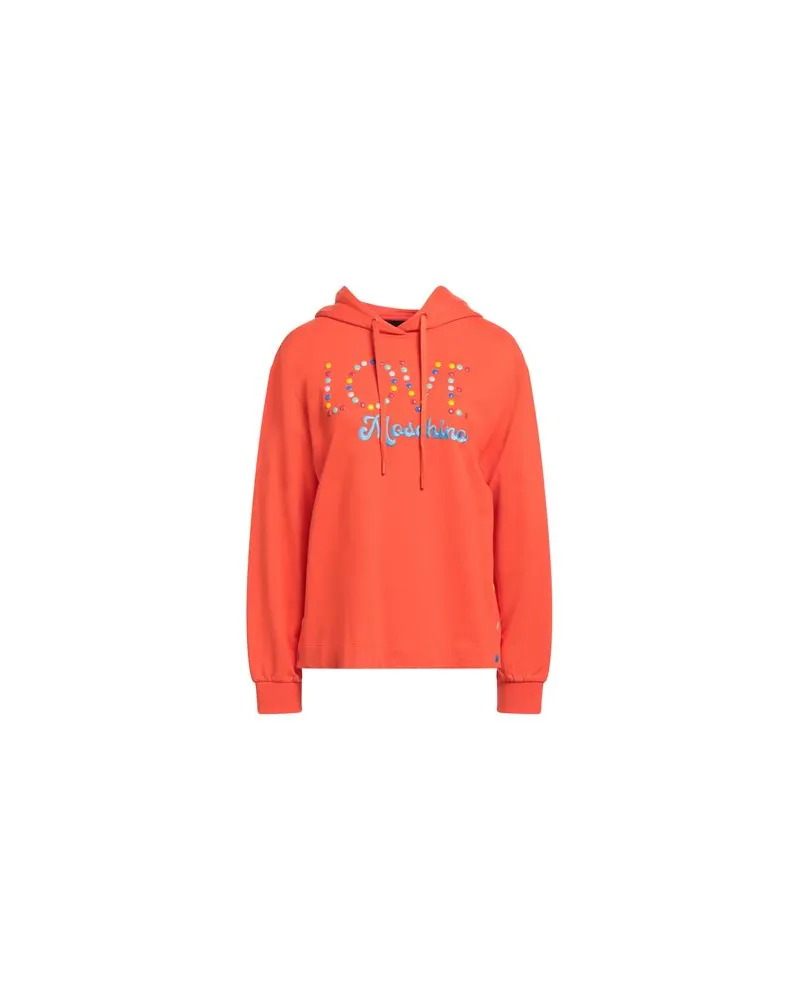 Moschino TOPS - Sweatshirtsauf YOOX.COM Orange