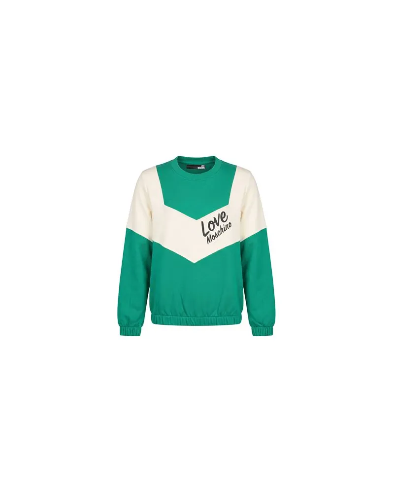 Moschino TOPS - Sweatshirtsauf YOOX.COM Grün