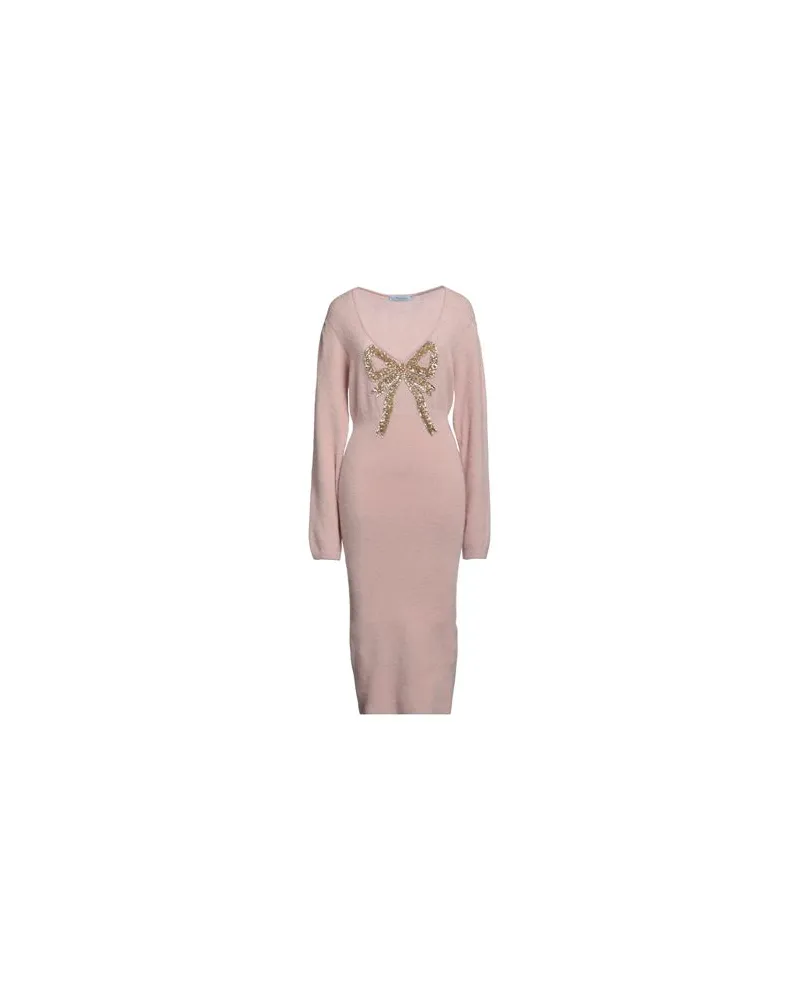 Blumarine KLEIDER - Midi-Kleiderauf YOOX.COM Hellbraun