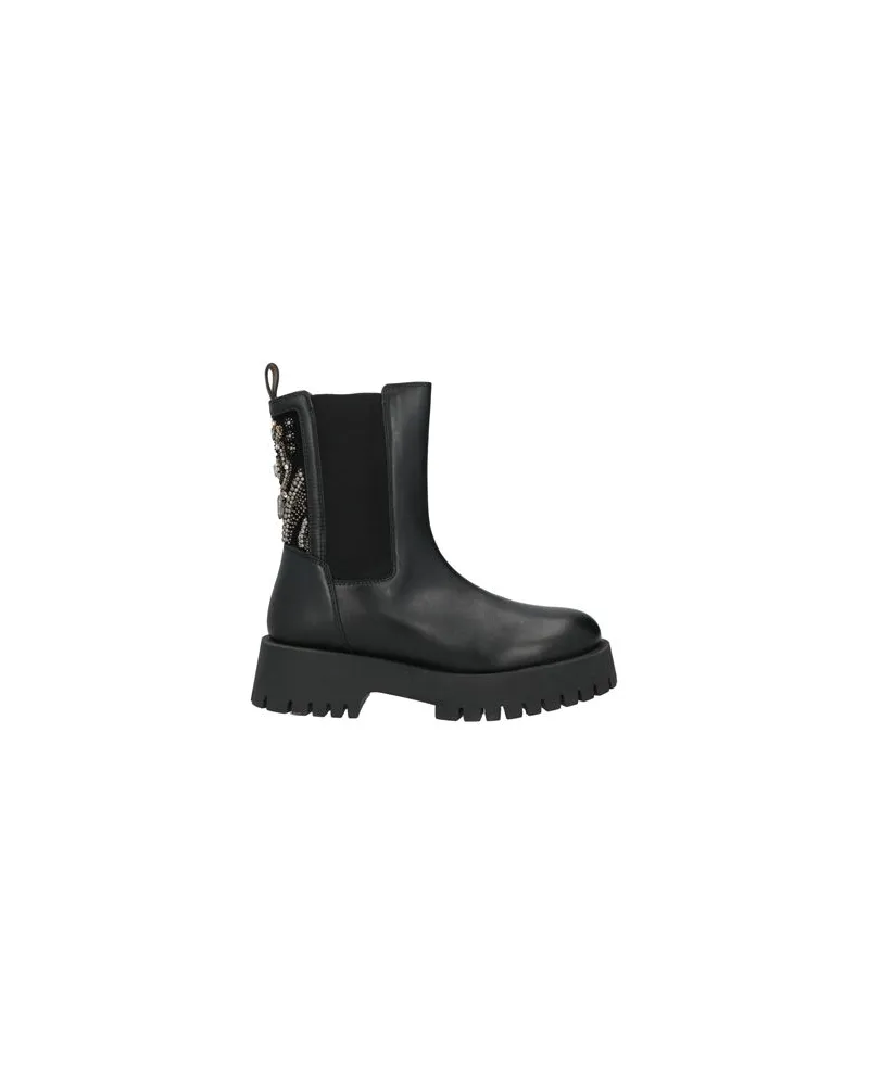 Coral Blue SCHUHE - Stiefelettenauf YOOX.COM Schwarz