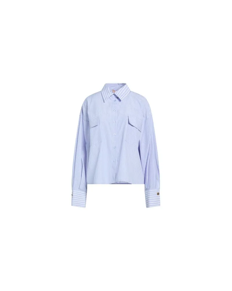 Twin-Set TOPS - Hemdenauf YOOX.COM Taubenblau